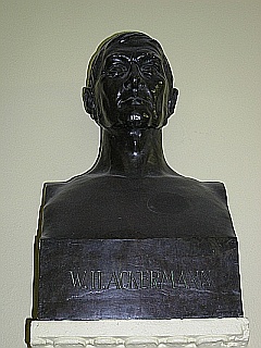 Die B&uuml;ste von Wilhelm Heinrich Ackermann